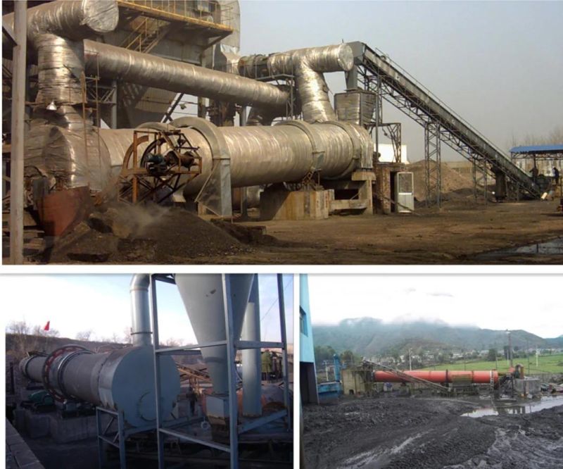 Technical Gypsum Small Wood Chipes Coal Rotary Drum Dryer Price