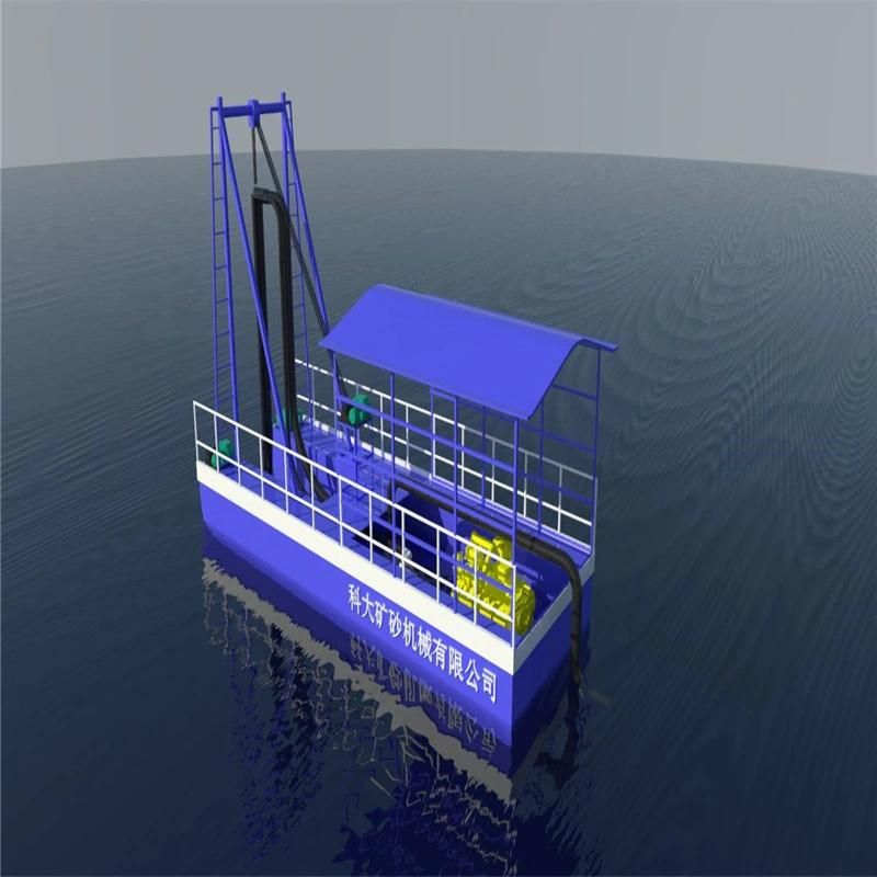 Diesel Power Jet Suction Dredger Sand Suction Dredge Sand Dredging Machine