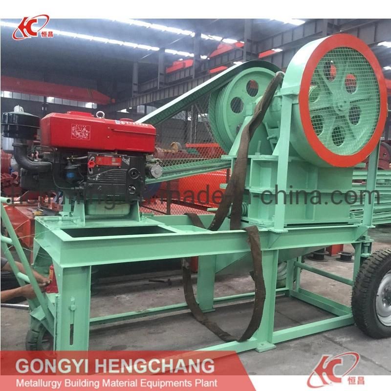 Good Quality Mobile Rock Sand Stone Diesel Crushing Plant