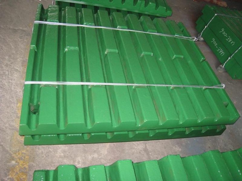 High Manganese Steel Casting Jaw Plate for Custom Made