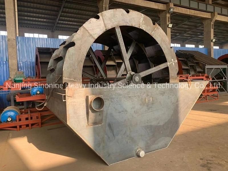 Mining Industry Widely Used Bucket Wheel Sand Washing Washer Machine