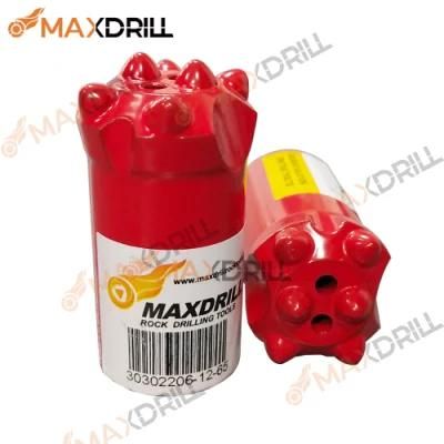 Maxdrill Factory Price Tungsten Carbide 32mm 35mm 36mm 38mm 40mm 12 Degree Taper Button ...