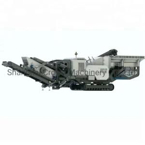 Rock Concrete Portable Crusher Machine /Crawler Primary Jaw Crusher