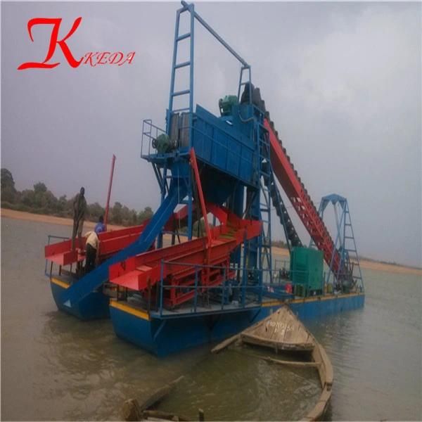 Dredging Boat for Gold Sand Mining