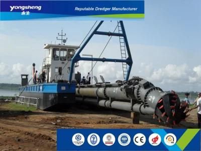 600-5000m3/H Hydraulic Cutter Suction Sand Dredger in River or Sea