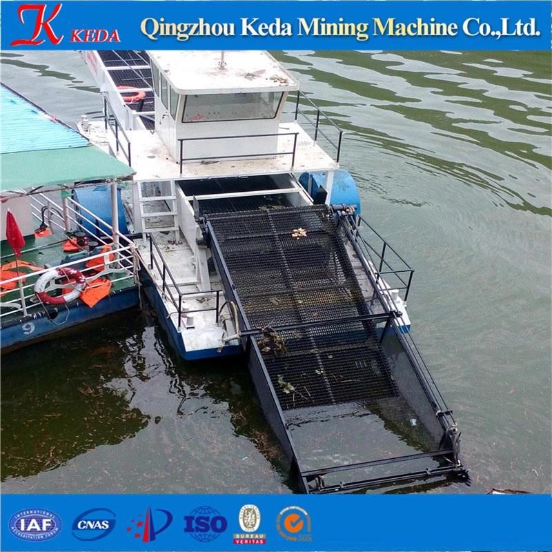 Automatic Hydraulic Aquatic Weed Harvester Exported