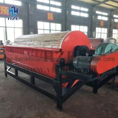Iron Ore Processing Preconcentration Wet Drum Permanent Magnetic Separator for ...