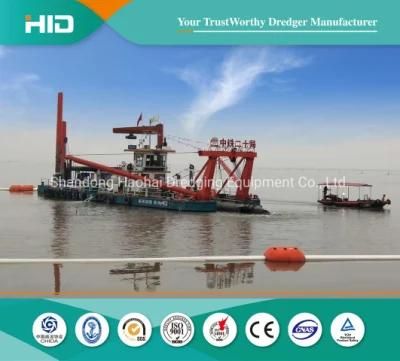 China Hydraulic Cutter Suction Sand Dredger Dredging Machine with Tug Boat / Work Boat/ ...