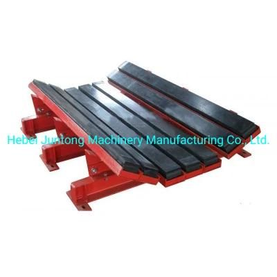 Belt Conveyor Part UHMWPE PU Polyurethane Rubber Buffer Impact Bar 181