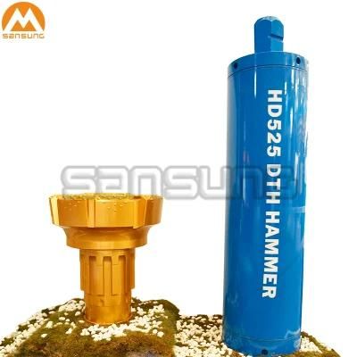 Fast Speed Rock Drilling Air DTH Hammer for Gold Mining