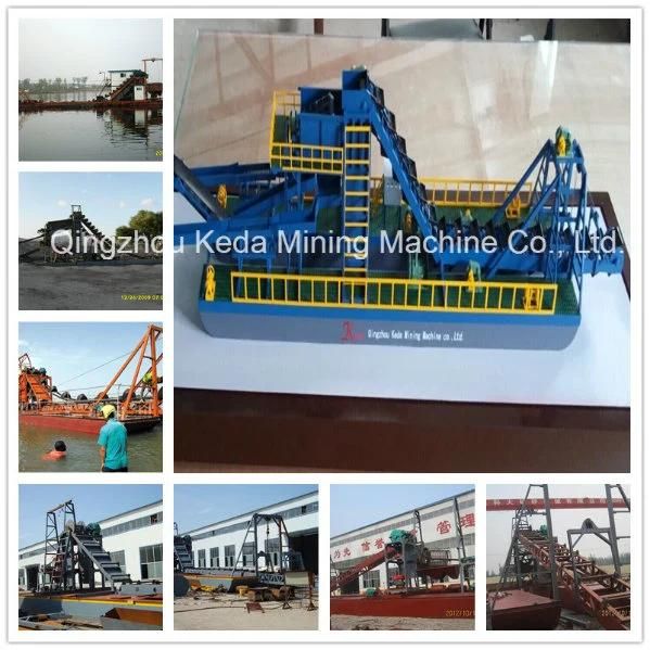 River Sand Bucket Chain Dredger Manufacturer Chinese Top Brand