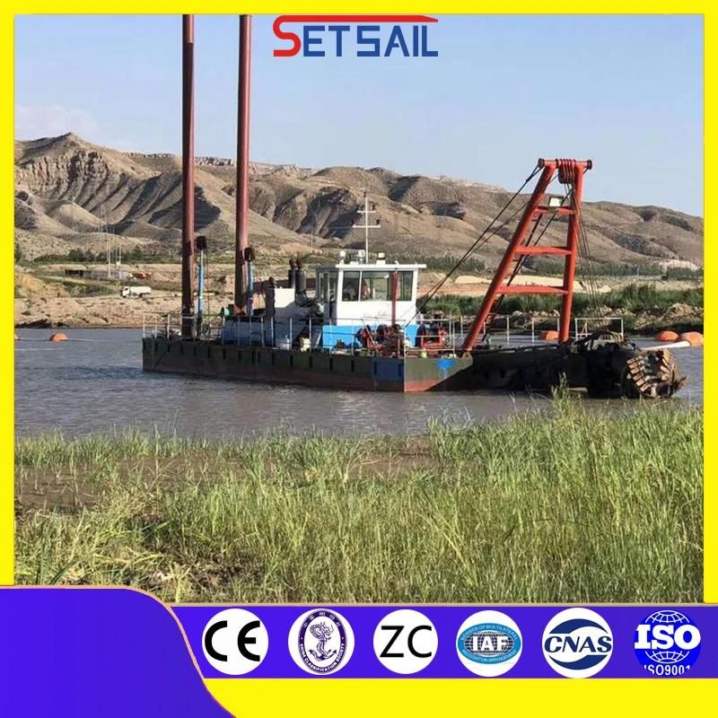 Diesel Engine 6 Inch Cutter Suction Dredger with River Sand Pump