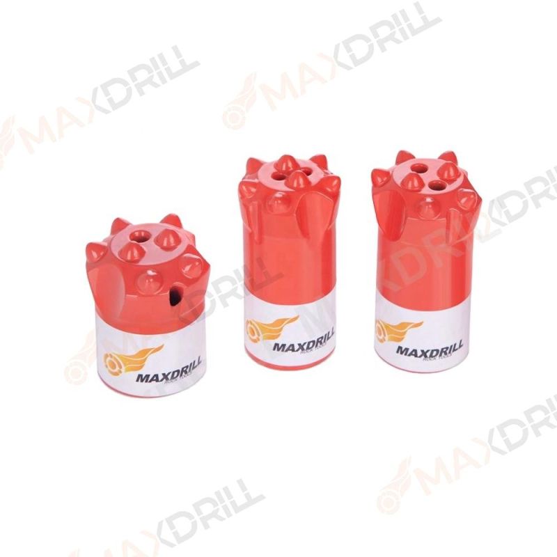 Maxdrill Small Hole Drilling Bits 12 Degree for Quarrying