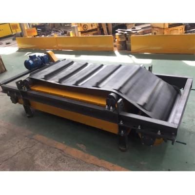 Over Band Cross Belt Separator Is a Suspended Magnet with a Continuously Running Belt