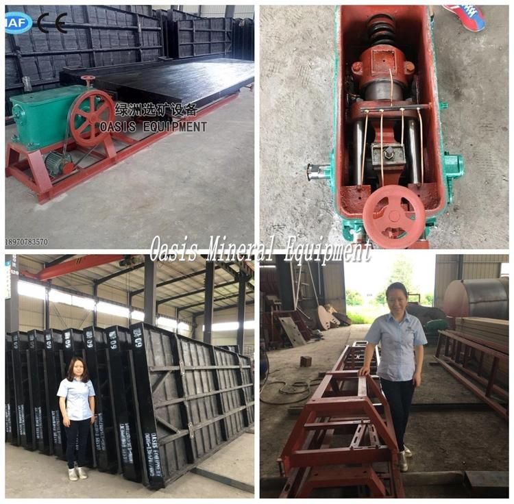 Gravity Beneficiation Sieve Gold Shaker Table Equipment