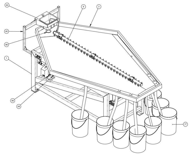 2021 Gold Ore Gemini Shaking Table for Sale