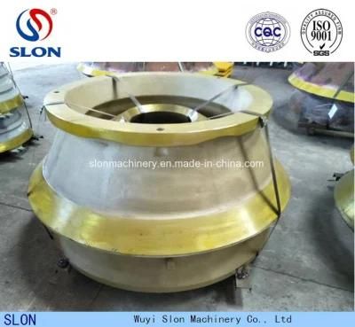 High Manganese Mettso HP100 HP200 HP300 Concave Cone Crusher Parts