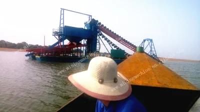 Keda Sand Dredging Vessel Chain Bucket Dredger