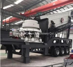 Concrete Mobile Cone Crusher/Alphalt Mobile Cone Crusher