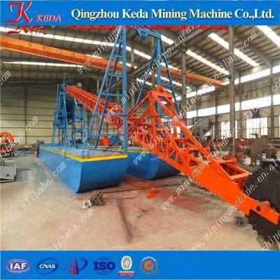 Bucket Chain Dredger for Sand Dredging Stable Output Capacity