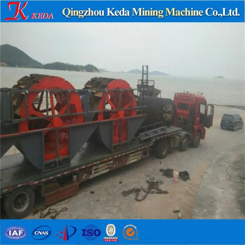 Bucket Wheel Sand Washer, Sillica Sand Washing Machine Price