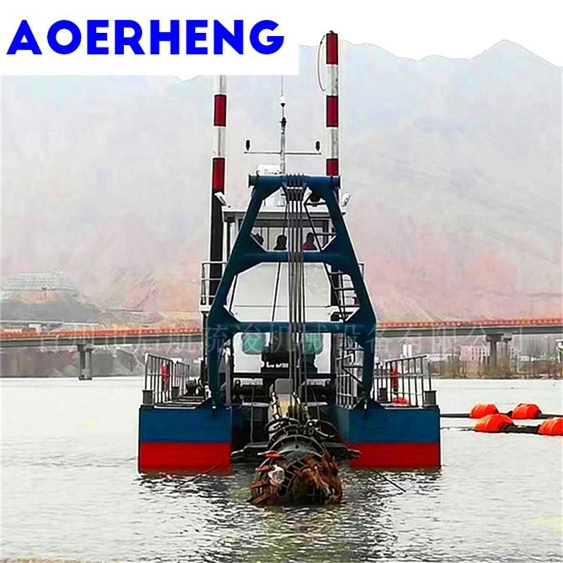 Hydraulic Canal Port Cutter Suction Dredging Ship with Diesel Engine