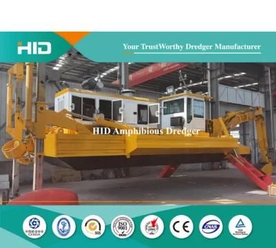 600m 3/H Cutter Suction Dredging Equipment Sand Dredge Machine Amphibious Dredger ...