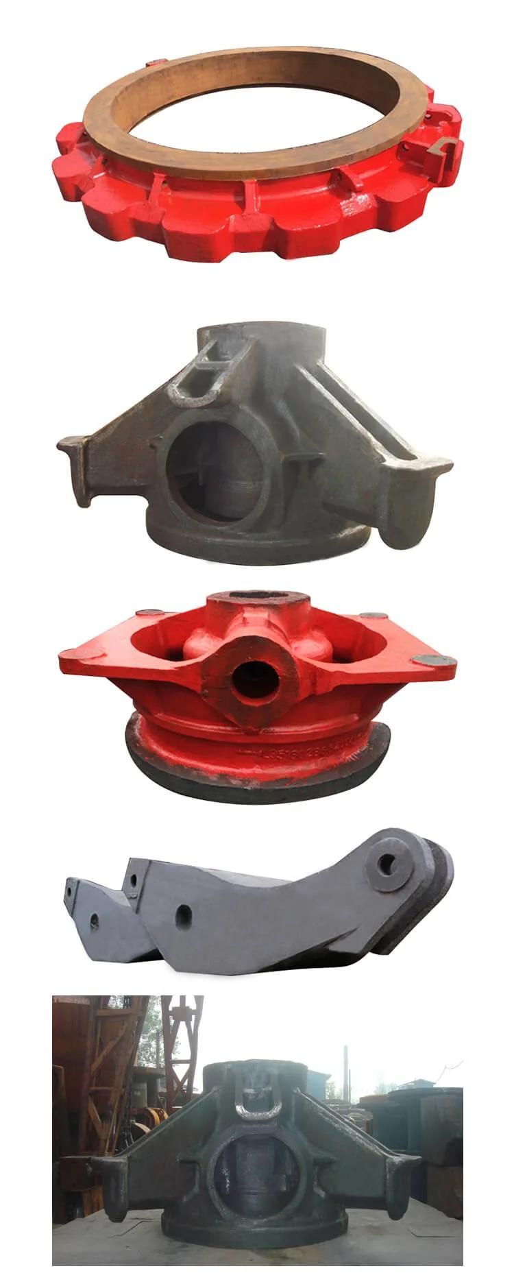 Densen Customized Super Large Cast Steel Casting Crusher Parts