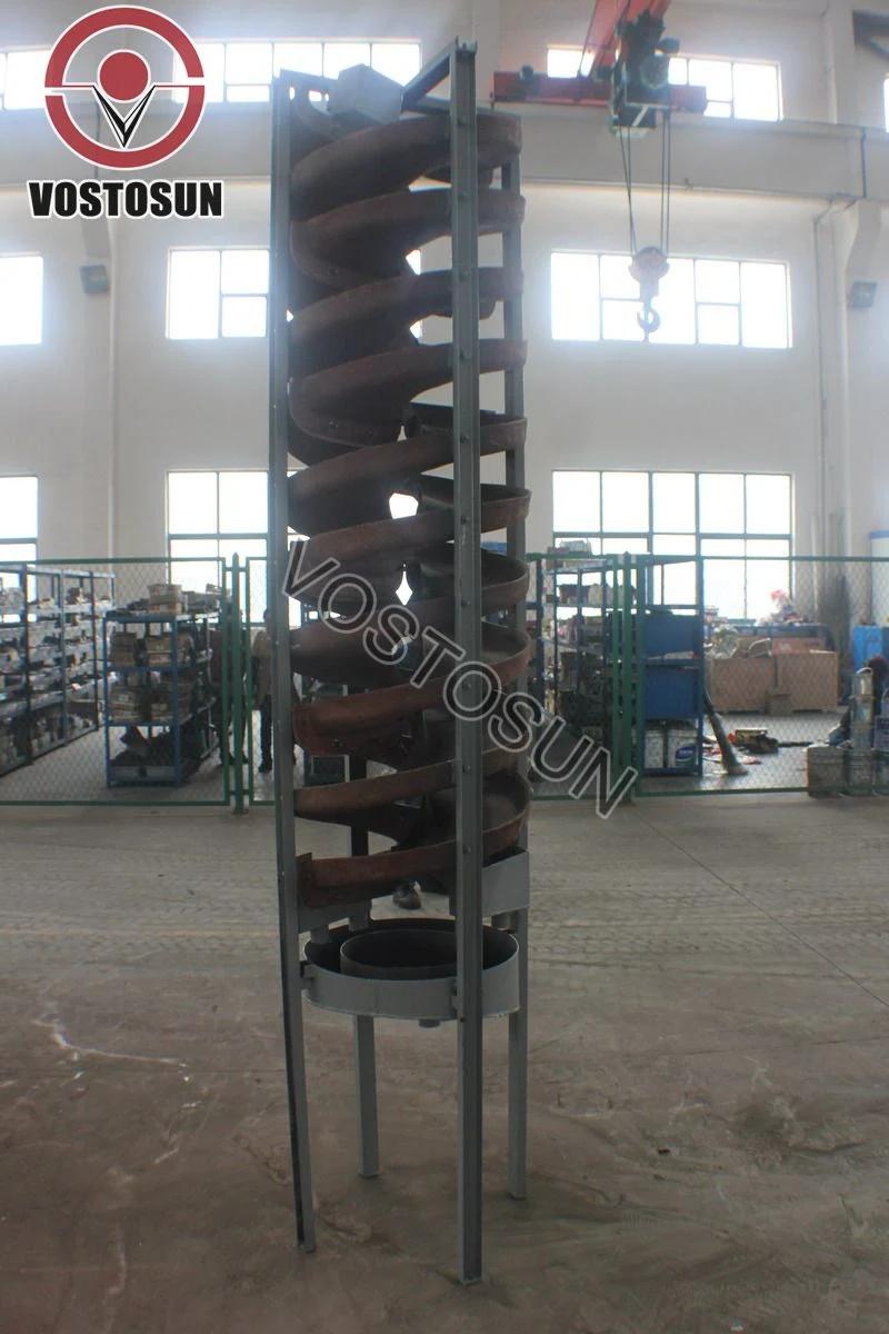 Placer Ore Gravity Separator of Spiral Chute & Screw Chute