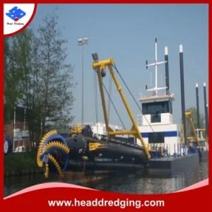 Cutter Head Cutter Suction Dredger for Sale Digging Sand and Gold Reclamation Works ...