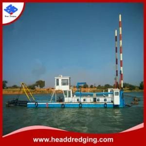 Head Dredging CSD300 12inch Cutter Suction Gold, Sand Dredger in River, Lake, Port, Sea, ...
