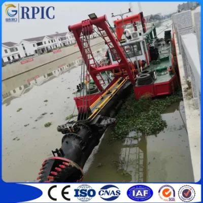 Excellent Quality Hydraulic Winch Drive Diesel Engine 14 Inch Suction Dredger with Cutter ...
