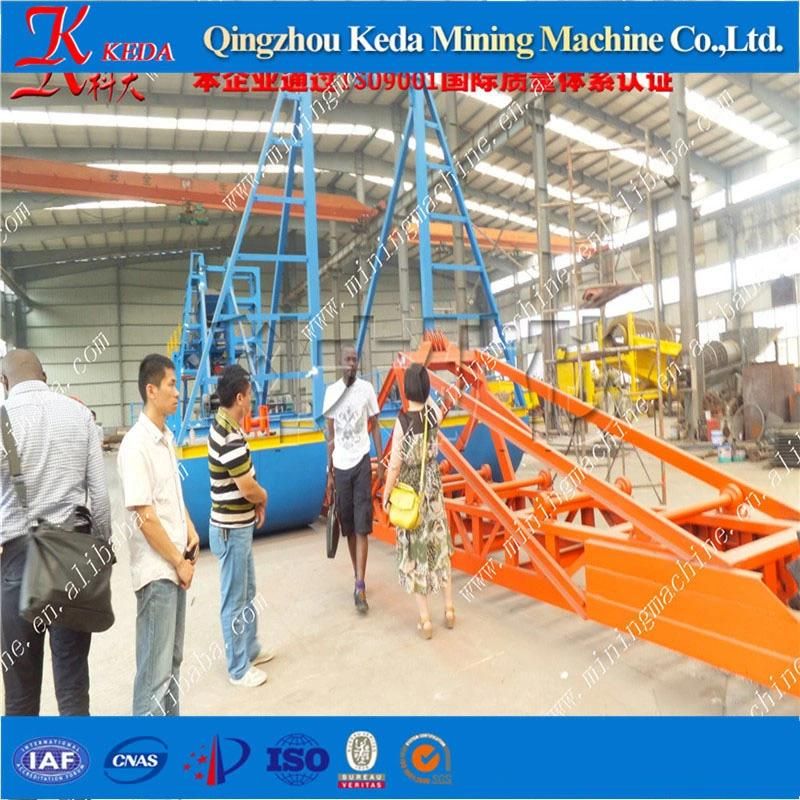 Bucket Chain Dredger for Sand Dredging Stable Output Capacity