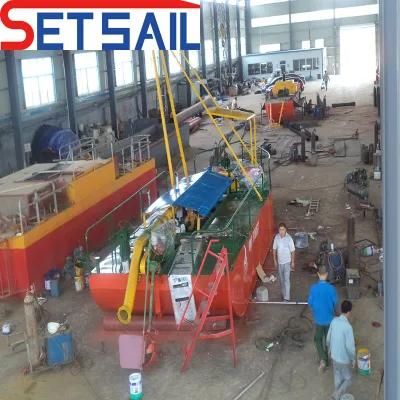 China Factory Made Jet Suction Mining Dredger for River Gold
