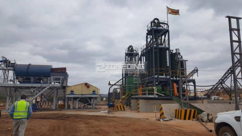 Rotary Drum Ore Washing Machine for Sand and Gravel Wash Plant