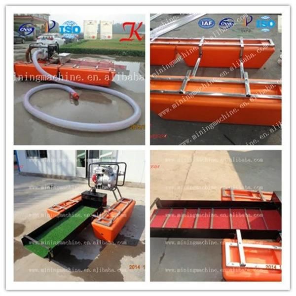 Small Sand Pump Type Gold Washing Dredger