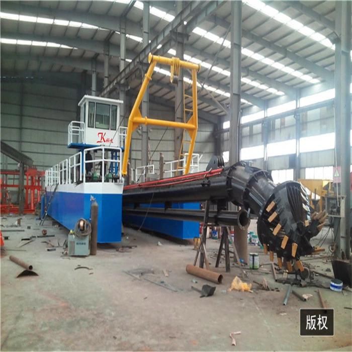 2020 New Updated Type China Hydraulic Diesel Power Type River Sand Jet Suction Dredger