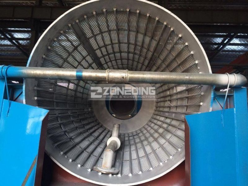 Rotary Screen Used to Separate Powdery Substances in The Chemical and Mineral Processing Industries