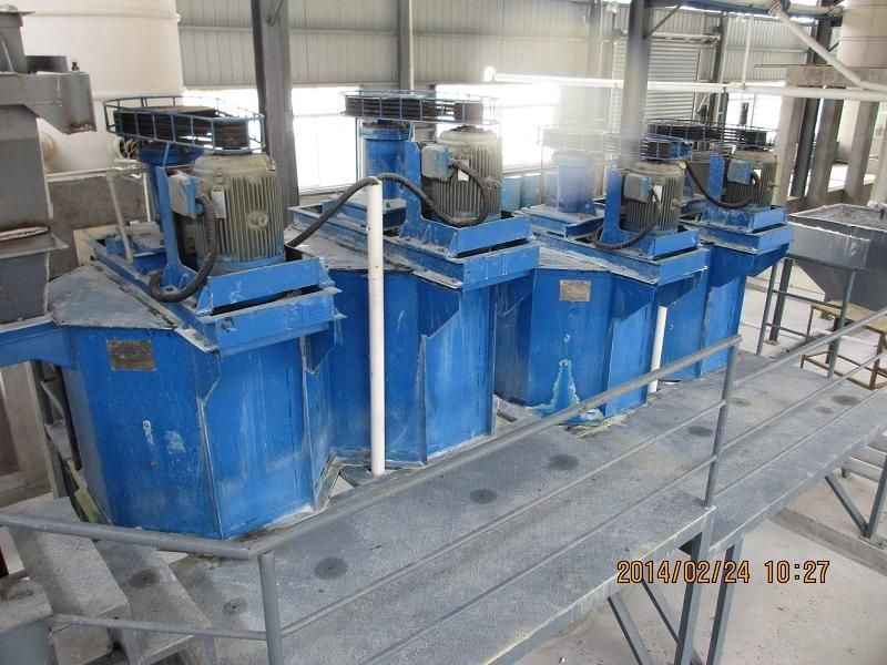 Automatic Scrubbing Machine for The Dispersion of Mineral Mud