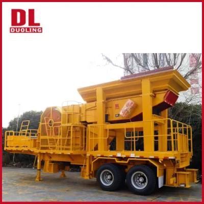 Good Quality Combined Series Combination River Stone Coal Cone Mobile Jaw Crusher