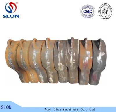 Recycling Manganese Steel Shredder Parts Stone Crusher Hammer