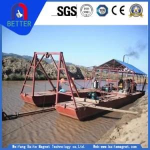 China Manufacturer Diesel Engines Gold Mining Dredger for Sea/Rive/Lake Working