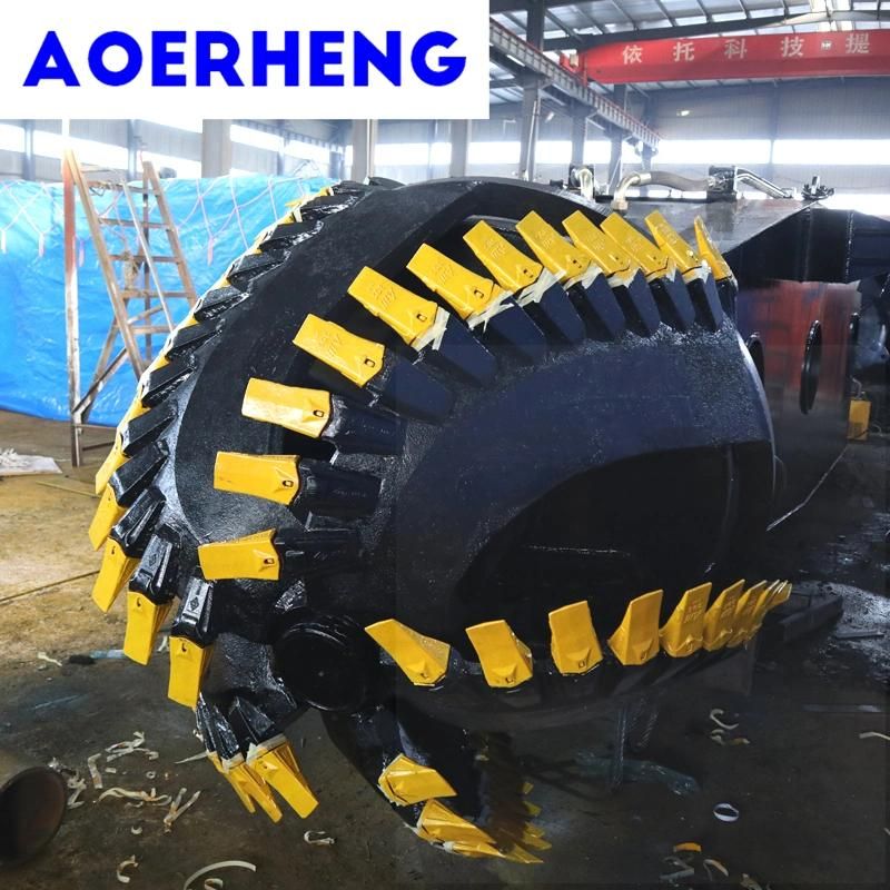 Diesel Engine Cutter Suction Dredging Ship with Water Flow Meter