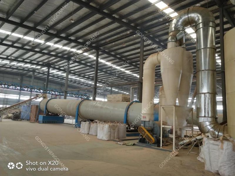 Simple Silica Sand Rotary Drum Dryer Equipment