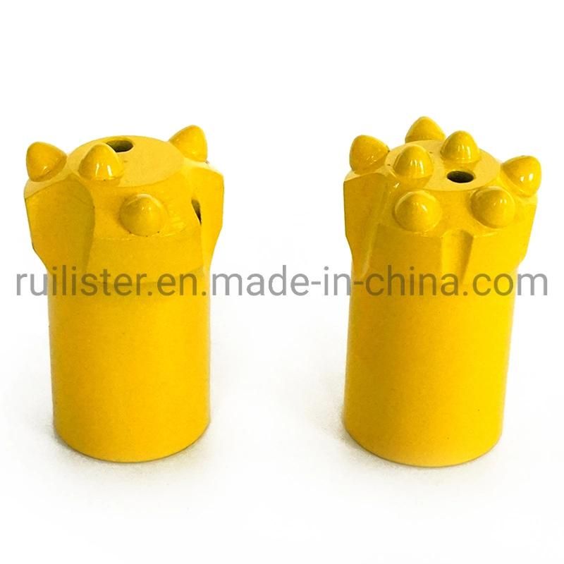 Tapered Button Bits for Rock Drilling Tools