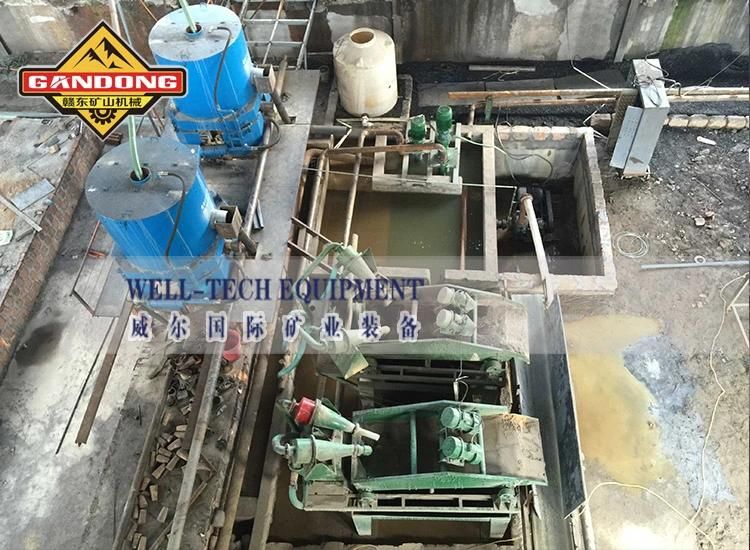 High Recovery Gold Falcon Knelson Centrifugal Concentrator Price for Rock Gold Recovery