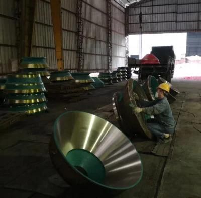 High Manganese Cone Crusher Parts Apply to Nordberg HP800 Mantle Concave