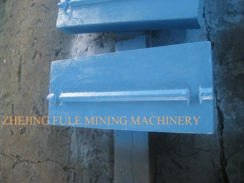 Widely Used Mining Equipment Part Blow Bar Jaw Plate