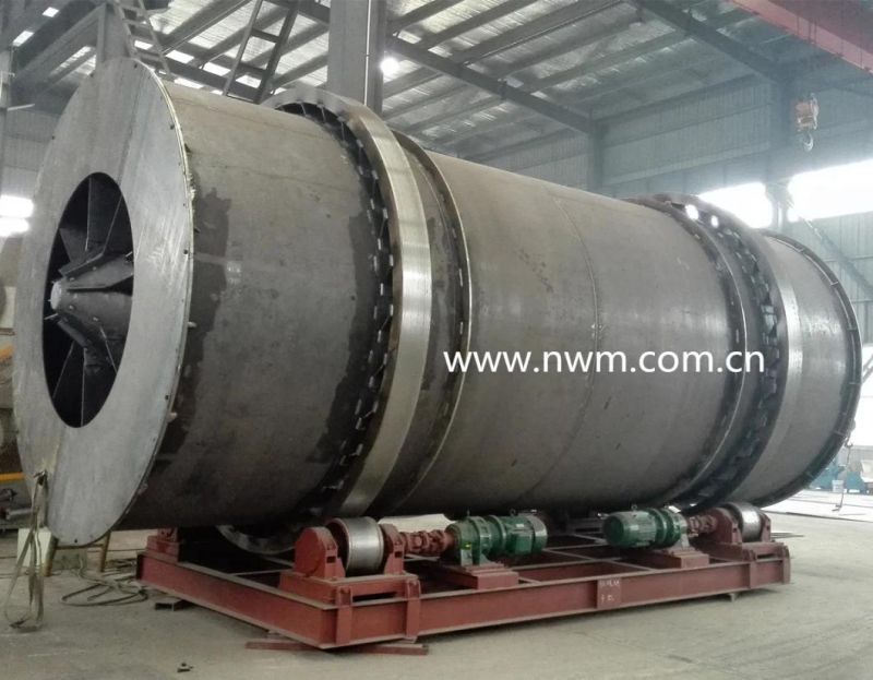 30tph Triple Drum Yellow Sand Dryer with Coal