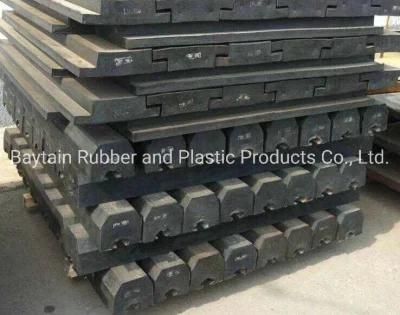OEM Mining Machinery Rubber Mill Plate Liner for Ball Mill Spare Parts
